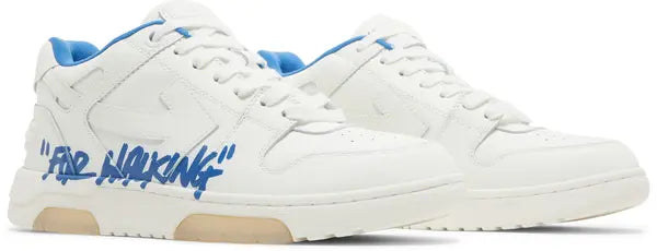 Off-White Out of Office Low ‘For Walking – White Blue’ Sneakers – Luxury Trainers
