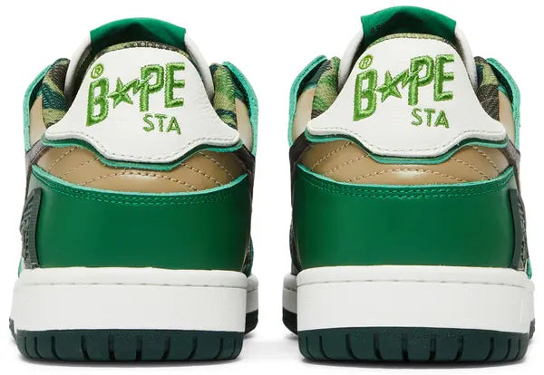 BAPE Sk8 Sta #2 ‘ABC Camo – Green’ Sneakers – Streetwear Skate Trainers