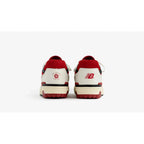 Aimé Leon Dore x New Balance 550 ‘White Red’ Trainers – Premium Leather Retro Sneakers (BB550AE1)