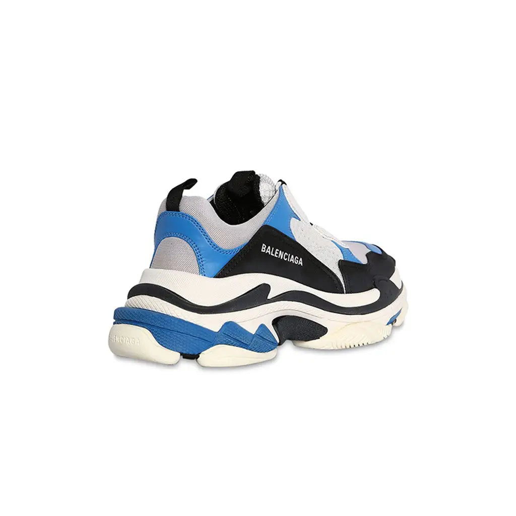 Balenciaga Triple S Black Navy | Luxury Designer Trainers UK