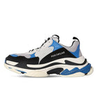 Balenciaga Triple S Black Navy | Luxury Designer Trainers UK