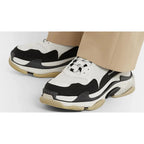 Balenciaga Triple S Mesh ‘White Black’ Sneakers – Luxury Chunky Trainers