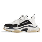 Balenciaga Triple S Mesh ‘White Black’ Sneakers – Luxury Chunky Trainers