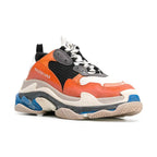 Balenciaga Triple S Orange Multi | Luxury Designer Trainers UK