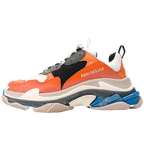Balenciaga Triple S Orange Multi | Luxury Designer Trainers UK