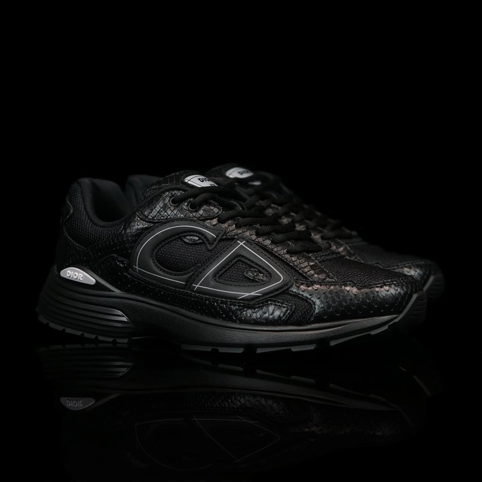 Dior B30 ‘Python’ Sneakers – Luxury Statement Runner Trainers