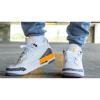 Air Jordan 3 Retro Laser Orange – Bold Colourway with Iconic Design