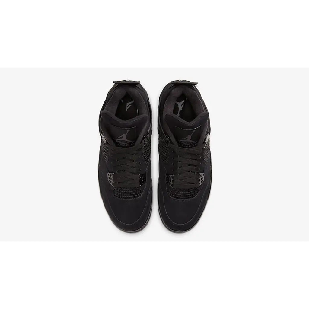 Air Jordan 4 Black Cat – Sleek All-Black Classic Silhouette