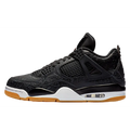 Air Jordan 4 Black Laser – Sleek Black Design with Premium Detailing