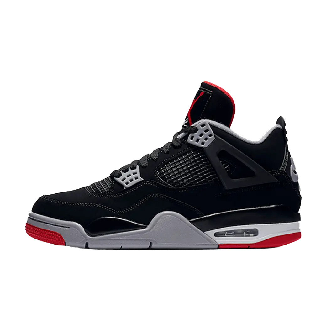 Air Jordan 4 Bred – Iconic Black and Red Colourway