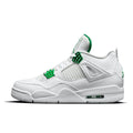 Air Jordan 4 Retro Metallic Green – Classic Silhouette with Bold Green Accents