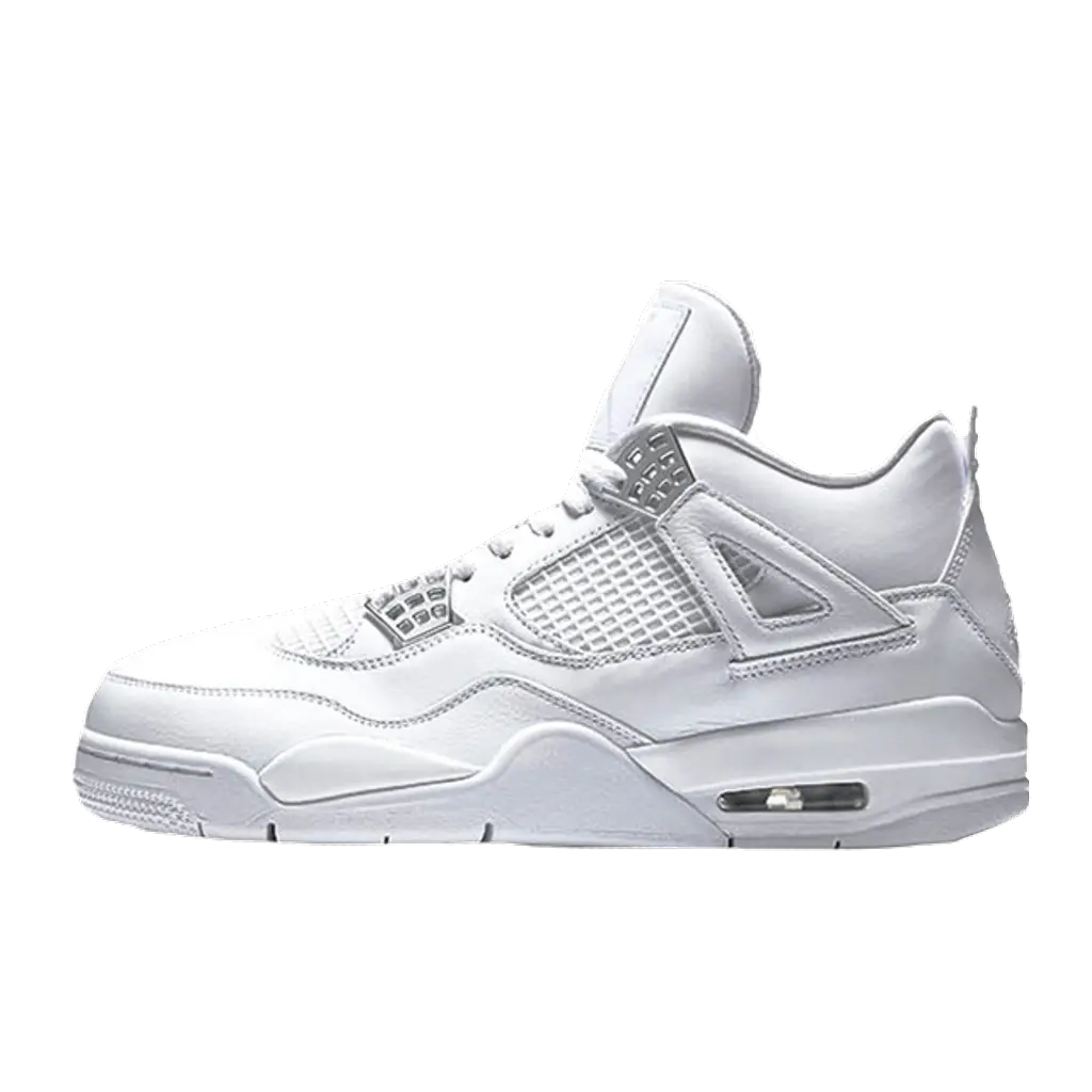 Air Jordan 4 Retro Pure Money – Clean White Design with Premium Accents