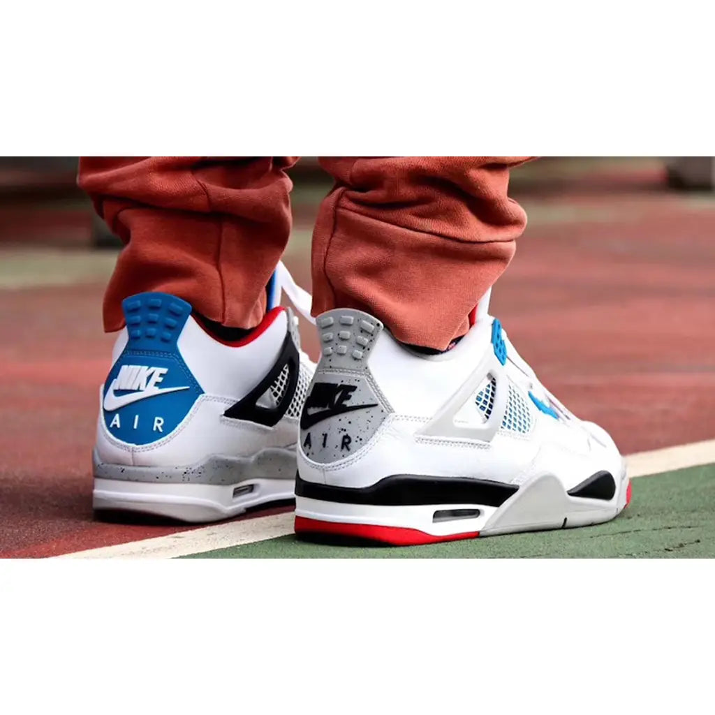 Air Jordan 4 What The 4 – Mixed Colourway Iconic Statement Sneaker