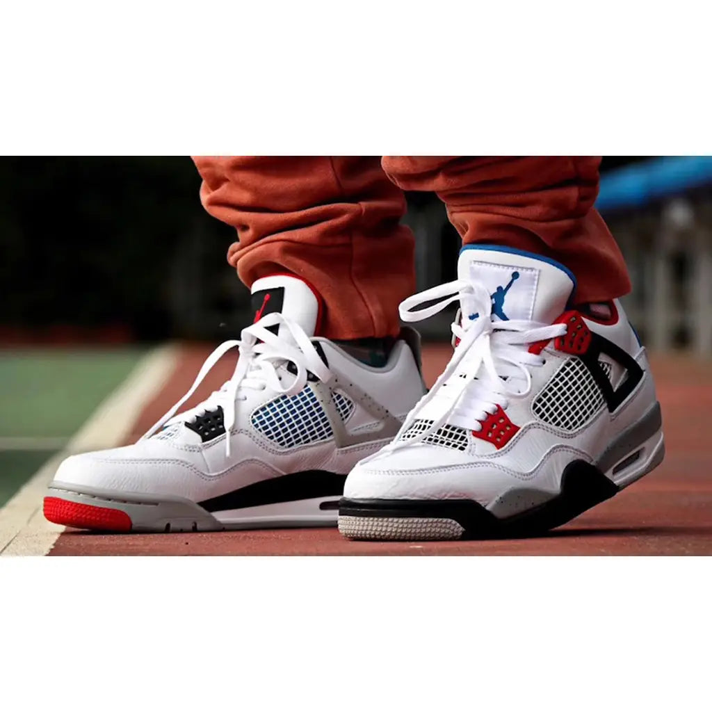 Air Jordan 4 What The 4 – Mixed Colourway Iconic Statement Sneaker