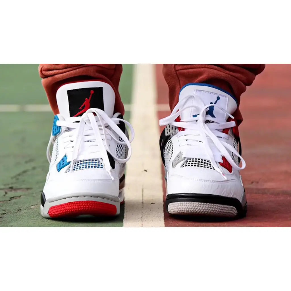 Air Jordan 4 What The 4 – Mixed Colourway Iconic Statement Sneaker