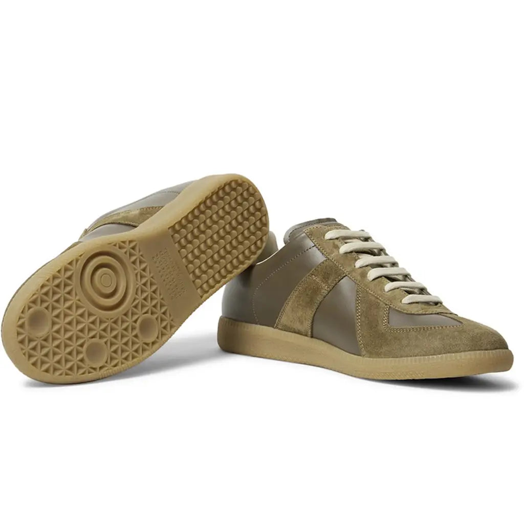 Maison Margiela Replica ‘Military Green’ Sneakers – Premium Minimalist Trainers