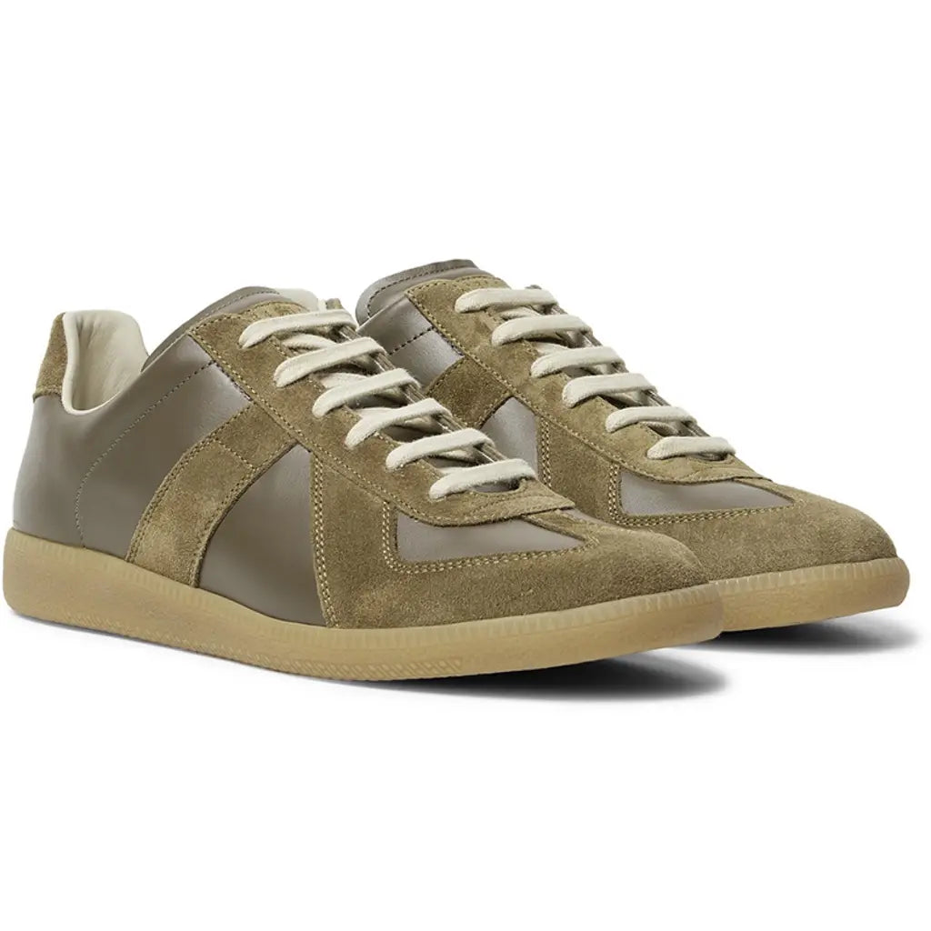 Maison Margiela Replica ‘Military Green’ Sneakers – Premium Minimalist Trainers