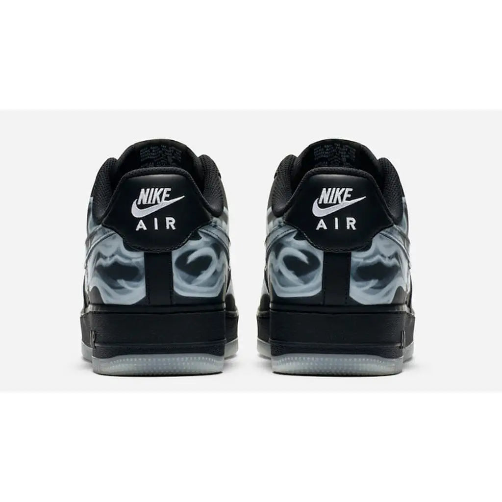 Nike Air Force 1 Skeleton Black – Bold Monochrome Streetwear Sneaker