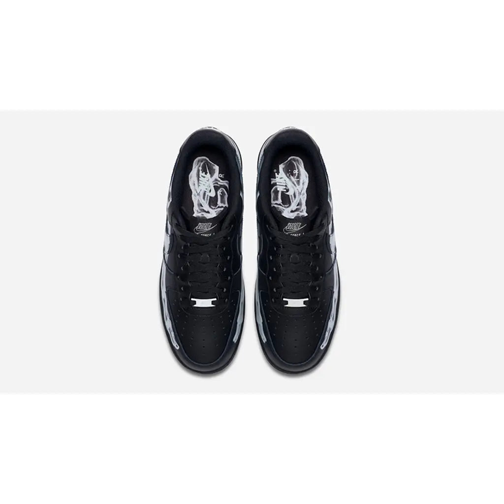 Nike Air Force 1 Skeleton Black – Bold Monochrome Streetwear Sneaker