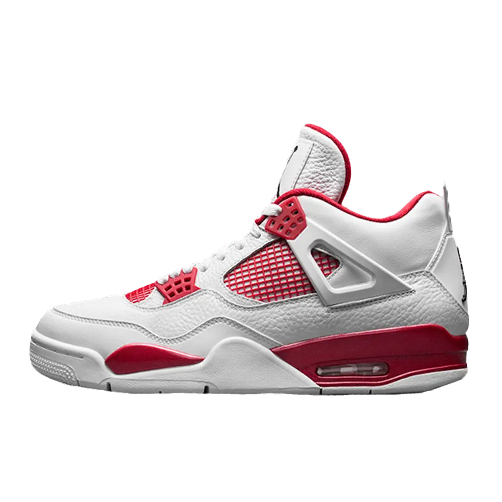 Air Jordan 4 Alternate 89 – Bold Retro Silhouette with Black and Red Accents