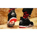Air Jordan 4 Bred – Iconic Black and Red Colourway