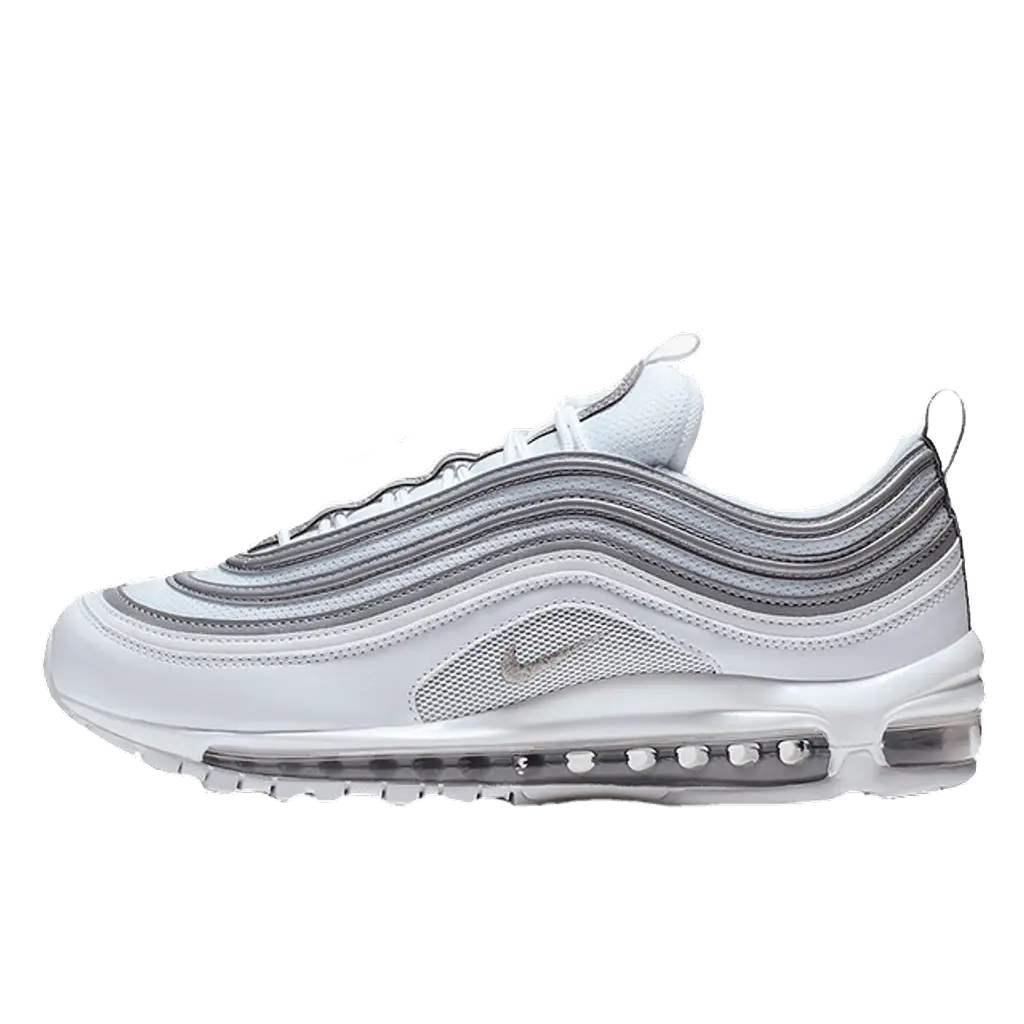 Nike Air Max 97 'White Violet' – Sleek Silhouette, Classic Comfort