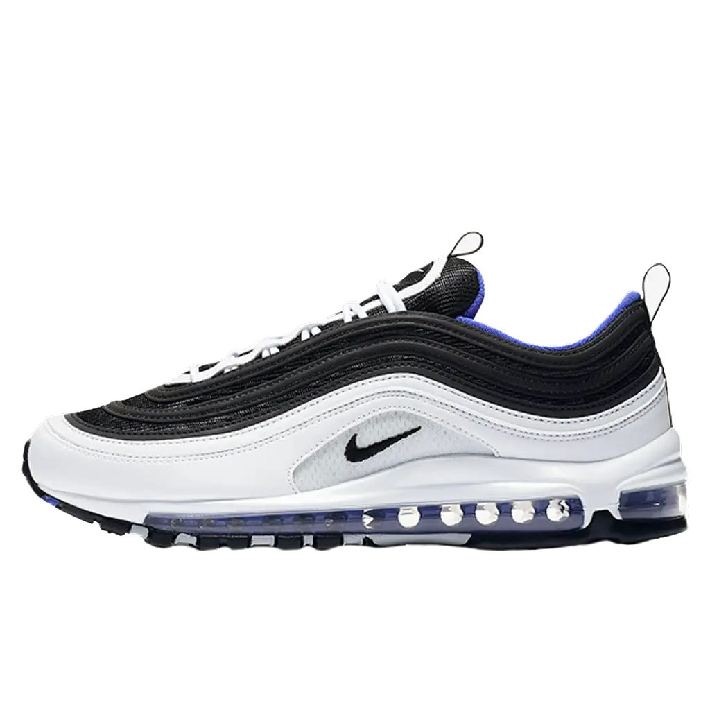 Nike Air Max 97 'White Violet' – Sleek Silhouette, Classic Comfort