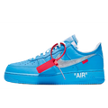 Off-White x Nike Air Force 1 MCA – Iconic Blue Collaboration Sneaker