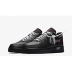 Off-White x Nike Air Force 1 MoMA Black