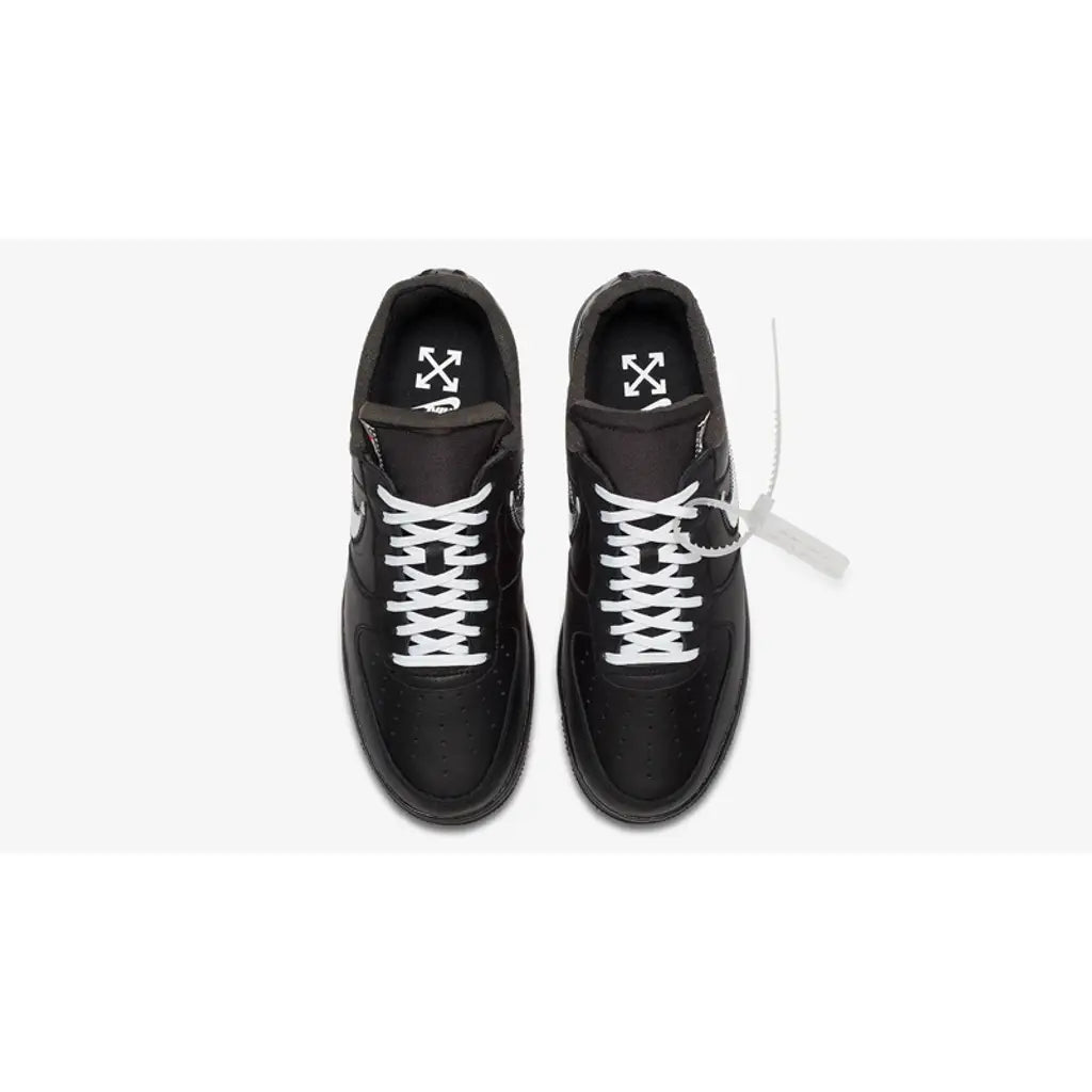 Off-White x Nike Air Force 1 MoMA Black