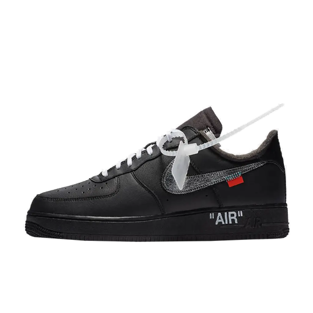 Off-White x Nike Air Force 1 MoMA Black