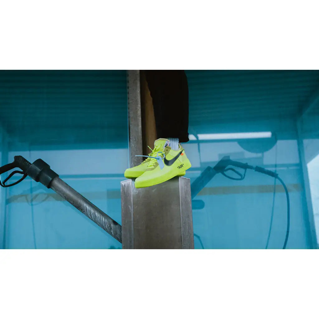 Off-White x Nike Air Force 1 Volt – Bold Neon Deconstructed Collaboration