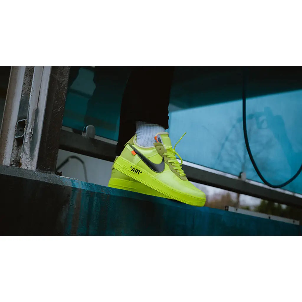 Off-White x Nike Air Force 1 Volt – Bold Neon Deconstructed Collaboration