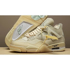 Off-White x Air Jordan 4 SP “Sail” – Limited Edition Designer Sneakers