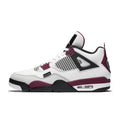 PSG x Air Jordan 4 White Neutral Grey Bordeaux – Premium Collaboration with Signature Style