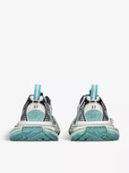 Balenciaga 3XL Mesh & Polyurethane Light Blue White Purple Sneakers | Luxury Trainers UK