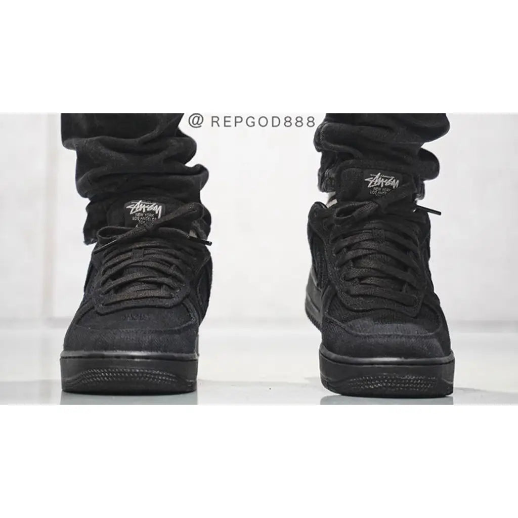 Stüssy x Nike Air Force 1 Black – Iconic Streetwear Collaboration