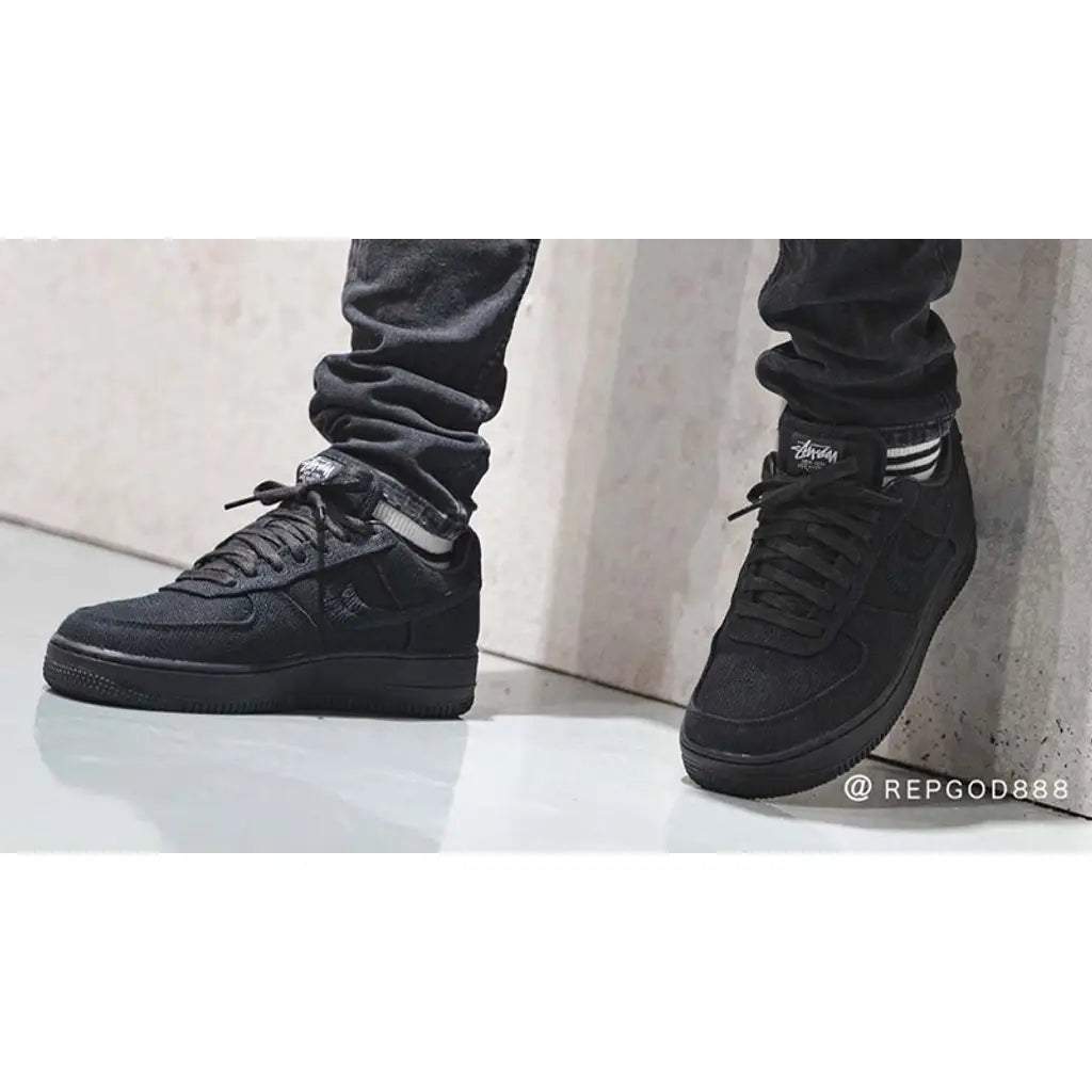 Stüssy x Nike Air Force 1 Black – Iconic Streetwear Collaboration