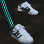 Adidas Superstar II Sneakers – Black & White