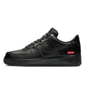 Supreme x Nike Air Force 1 Low Black/Black – Sleek Streetwear Collaboration