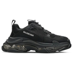 Balenciaga Triple S Sneaker Clear Sole Black | Luxury Designer Trainers