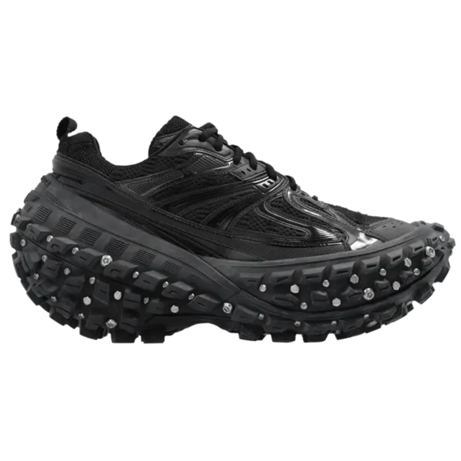 Balenciaga Defender Sneaker 'Worn-Out Black' | Luxury Chunky Trainers UK