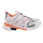 Balenciaga White Orange Track Trainers | Luxury Sneakers