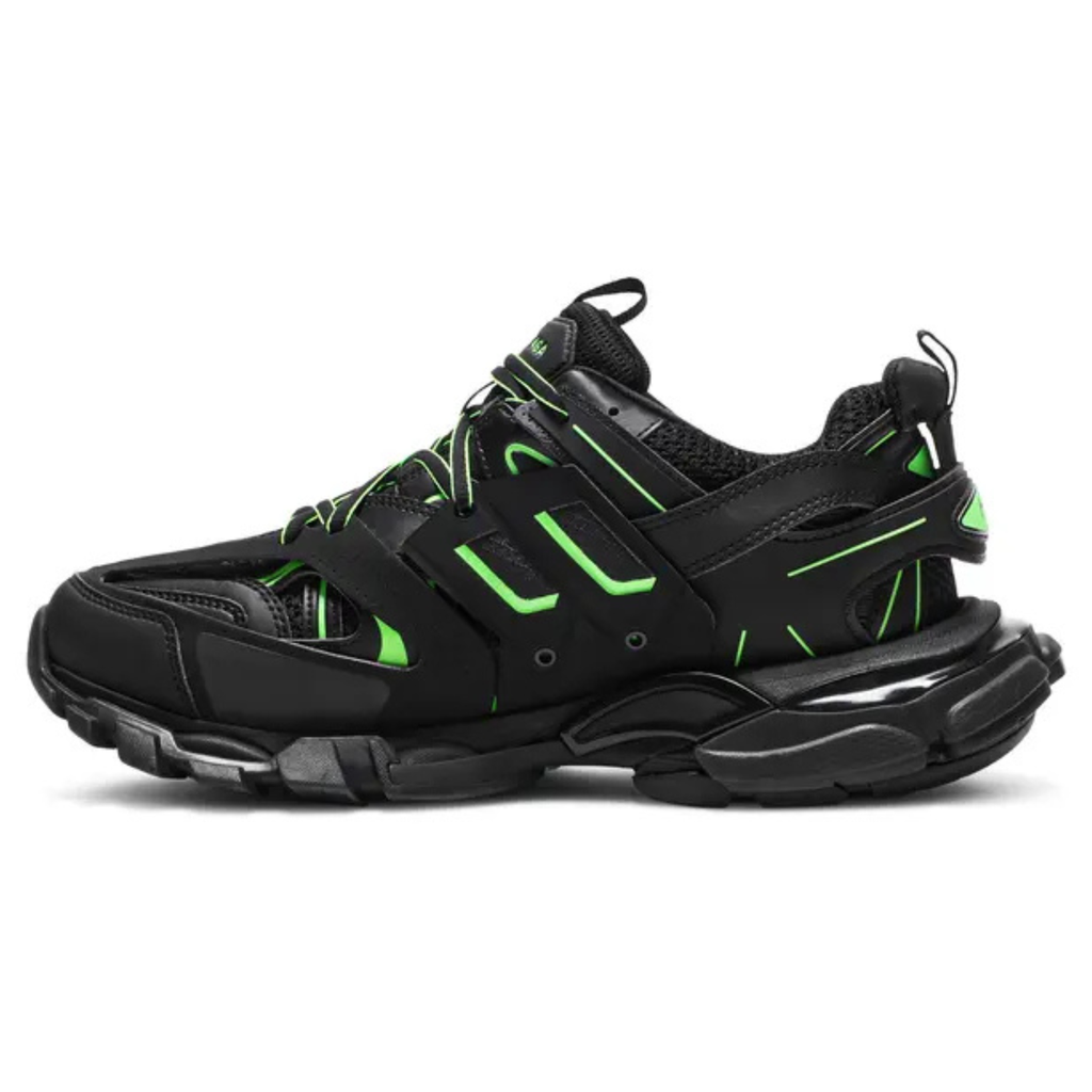 Balenciaga Track Sneaker 'Black Green' | Luxury Designer Trainers UK