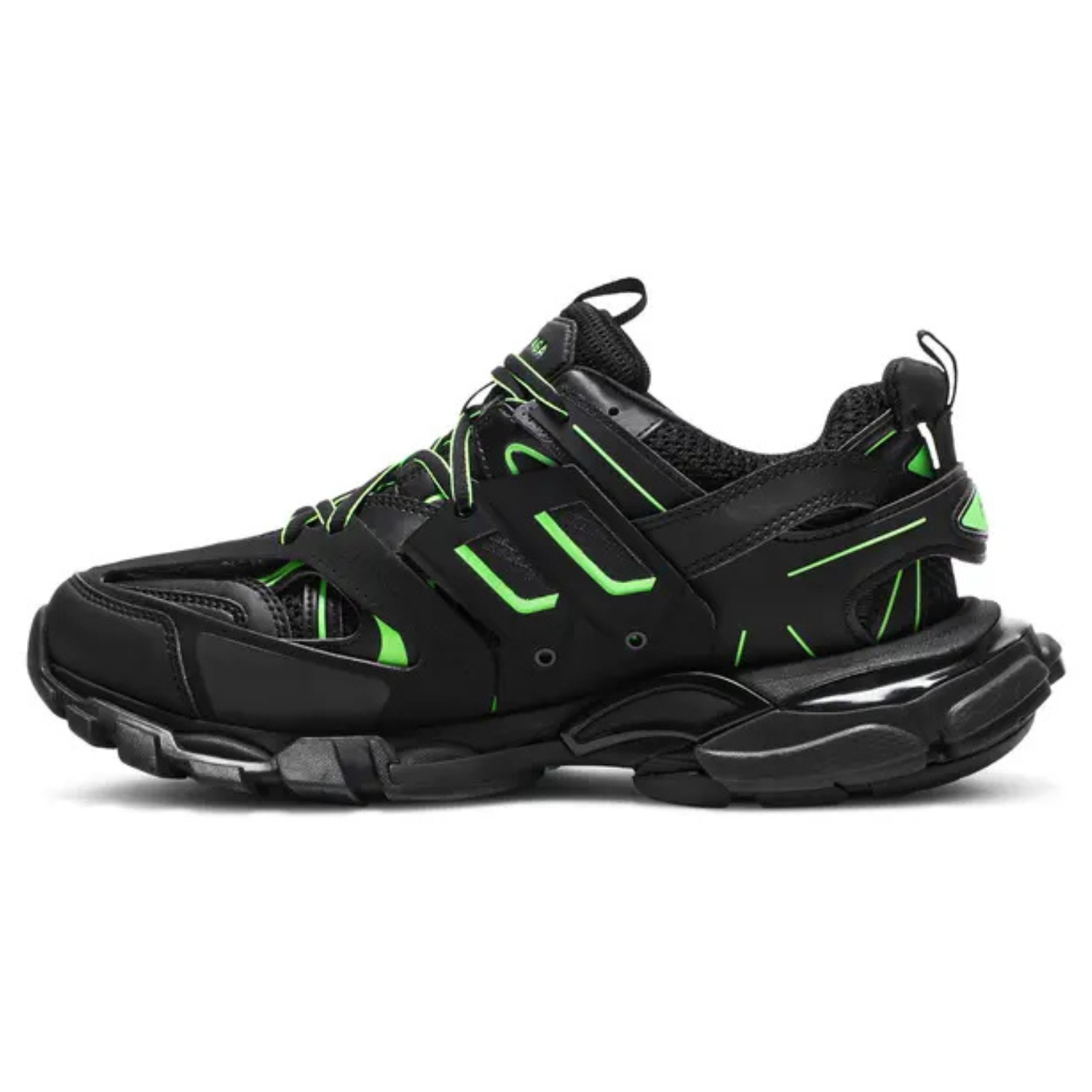 Balenciaga Track Sneaker 'Black Green' | Luxury Designer Trainers UK
