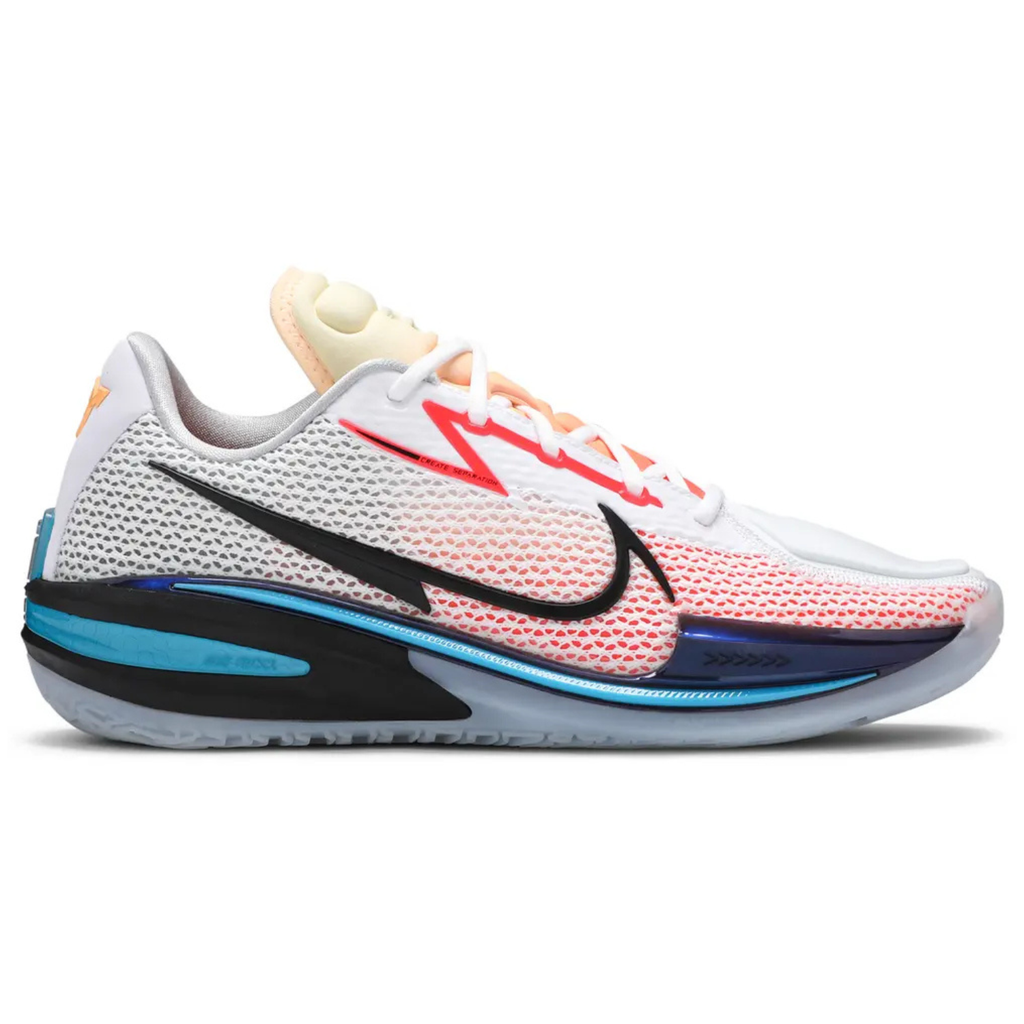 Nike Air Zoom GT Cut 'White Laser Blue' – Precision Performance, Striking Style