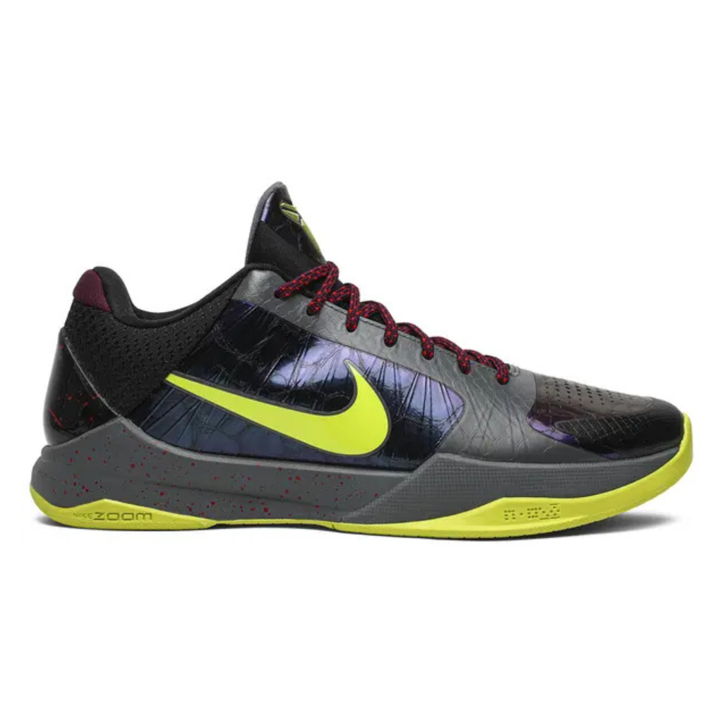 NBA 2K20 x Kobe 5 Protro Chaos Alternate Trainers – Dark Grey Volt Purple Sneakers