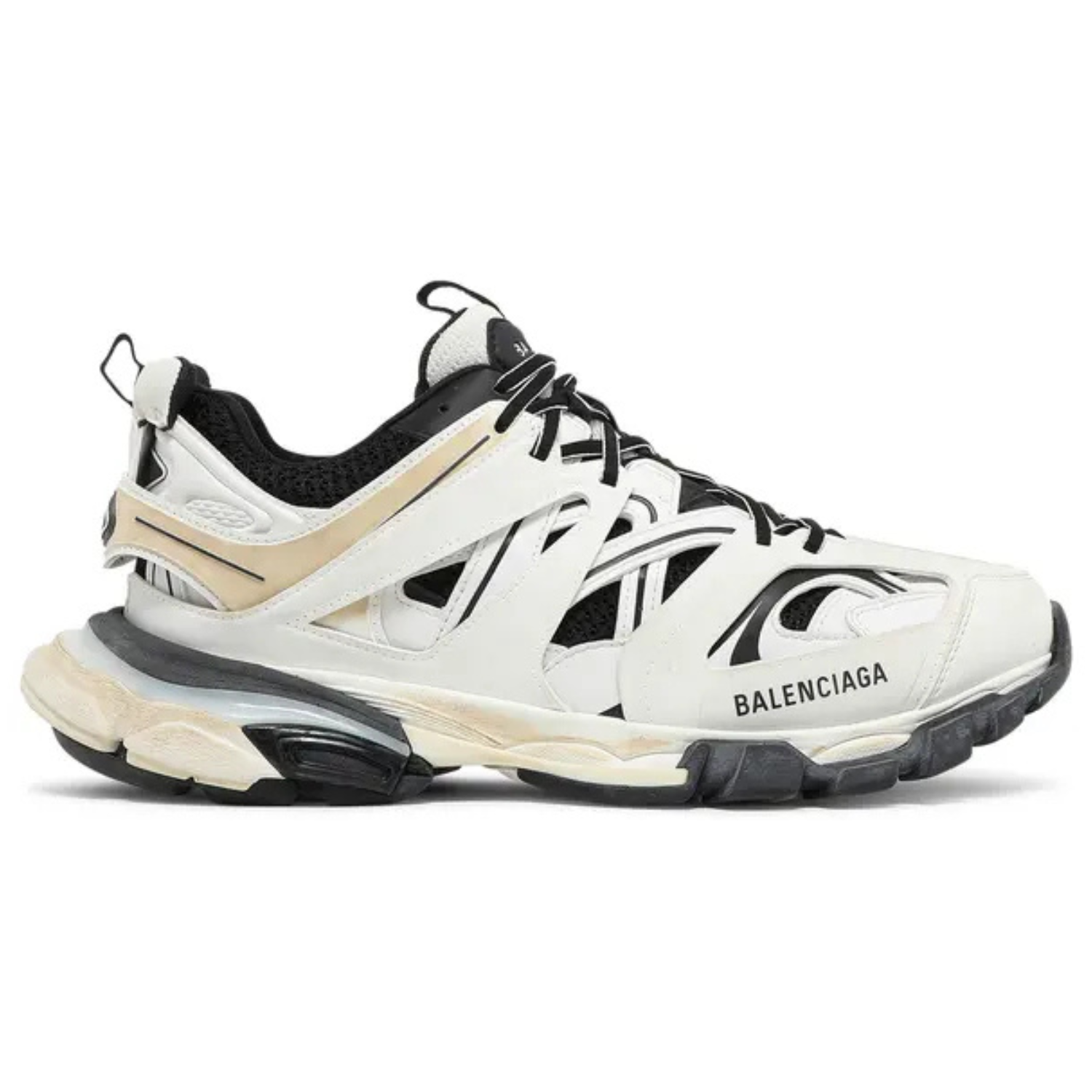Balenciaga Track Sneaker 'White Black' | Luxury Designer Trainers UK