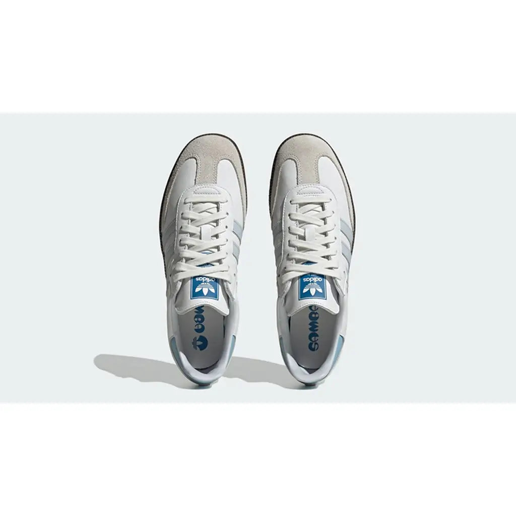 Adidas Samba OG Sneakers – White / Blue / Gum