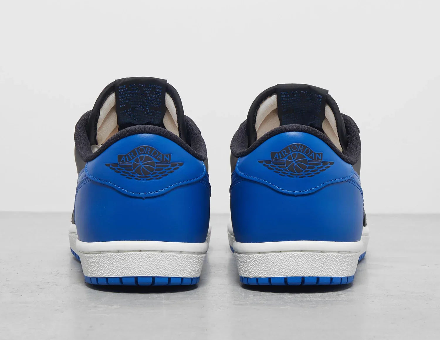 Nike Air Jordan 1 Low OG '85 Royal Trainers – Black Royal Blue Men’s AJ1 Sneakers